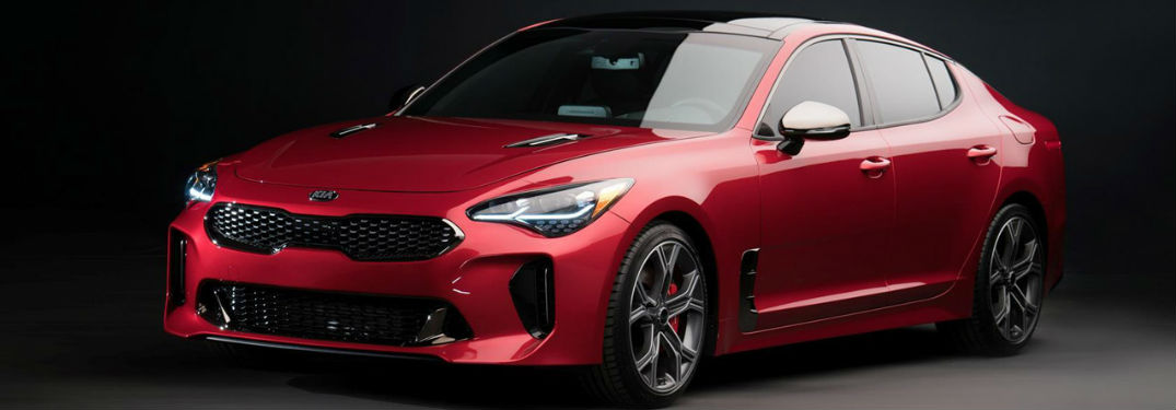 2018 Kia Stinger in red