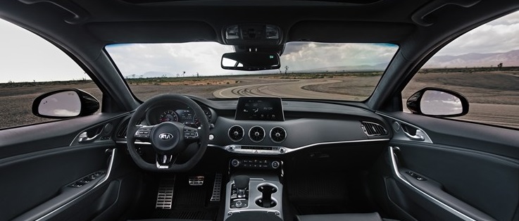 2020 Stinger GTS Interior with Sport Kia Driving Mode