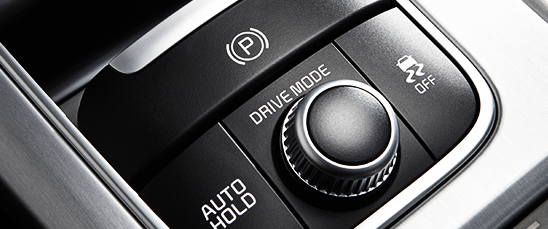 Kia Driving Mode in vehicle mode selection Knob