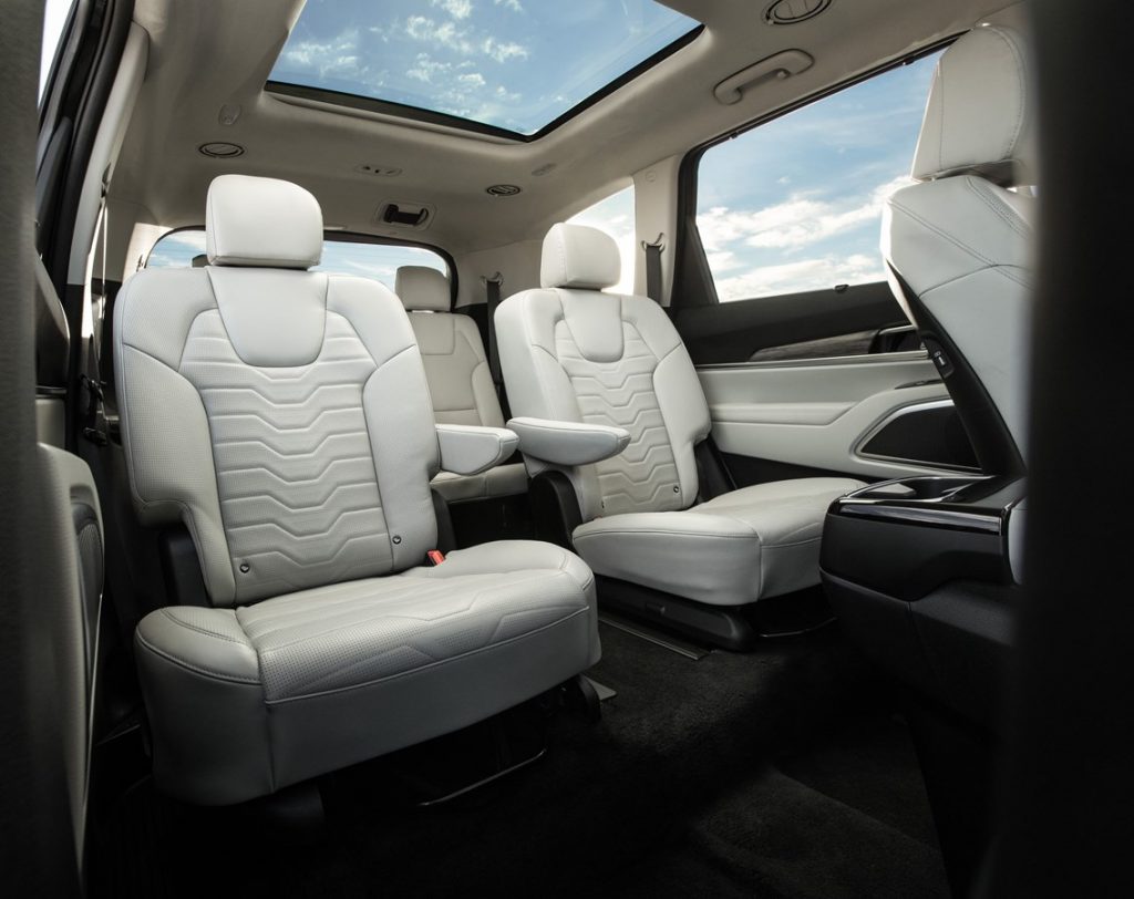 2021 Kia Telluride Trim Level Comparison Interior features, safety