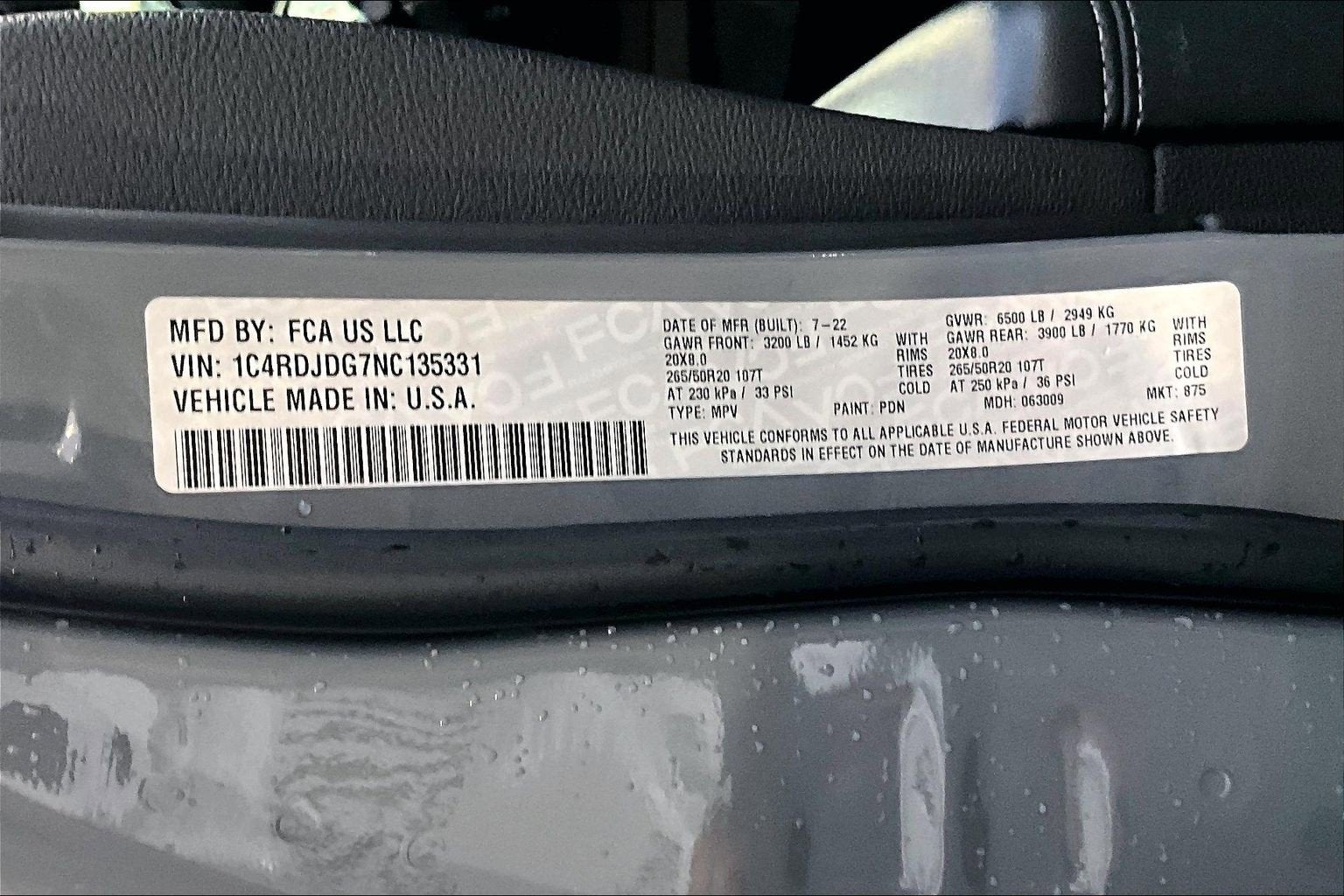 2022 Dodge Durango GT Plus