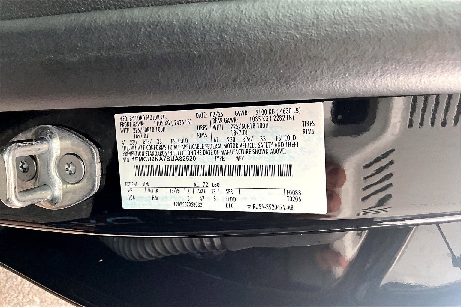 2025 Ford Escape ST-Line Select