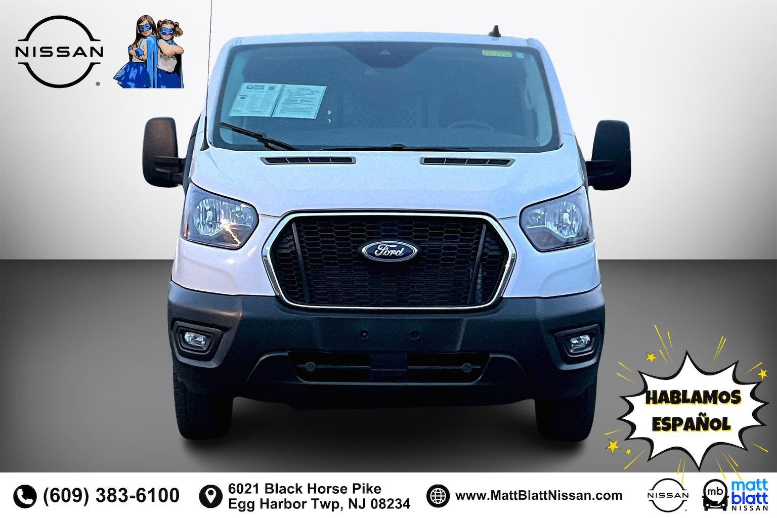 2024 Ford Transit Cargo Van Low Roof