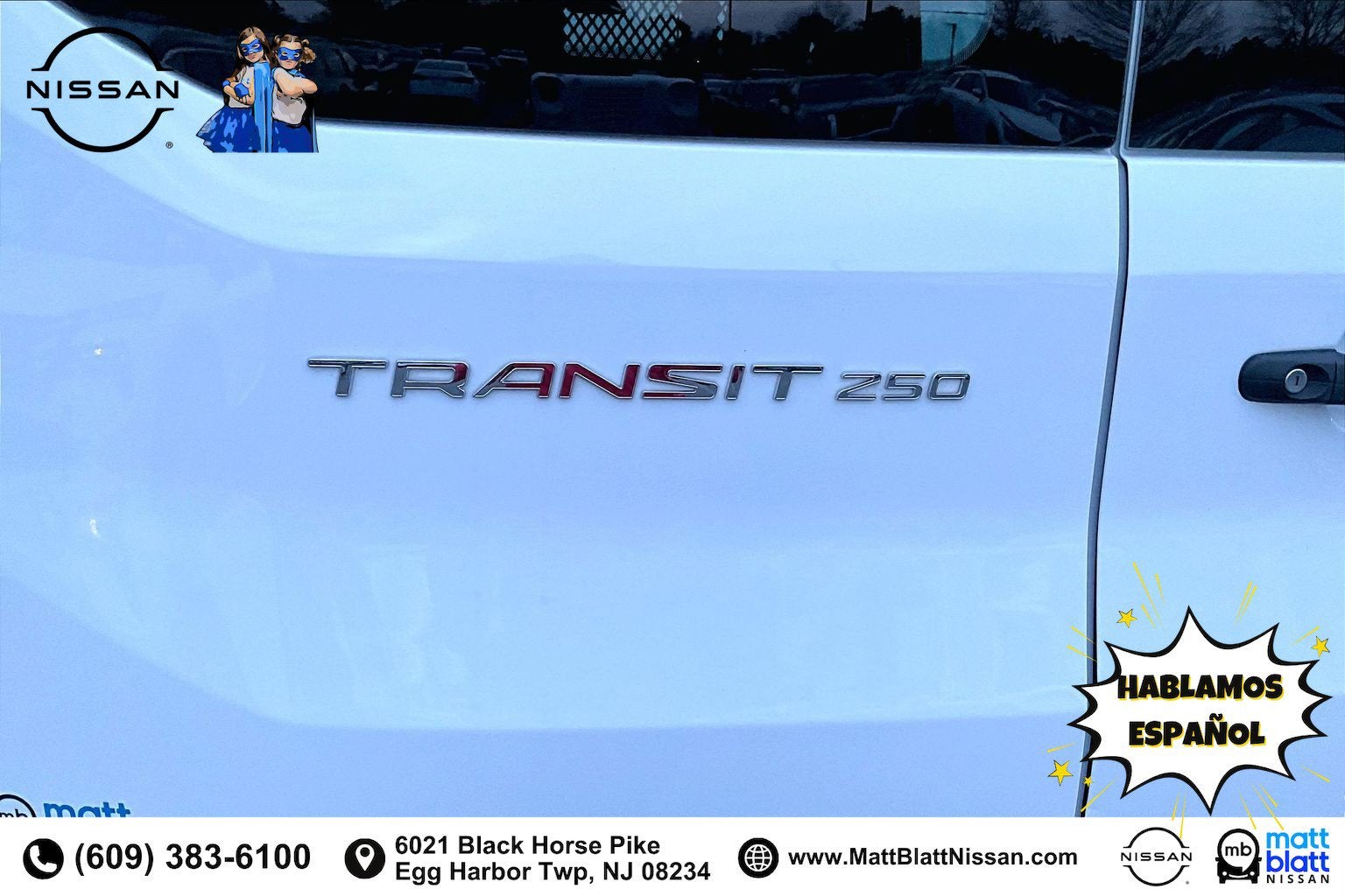 2024 Ford Transit Cargo Van Low Roof