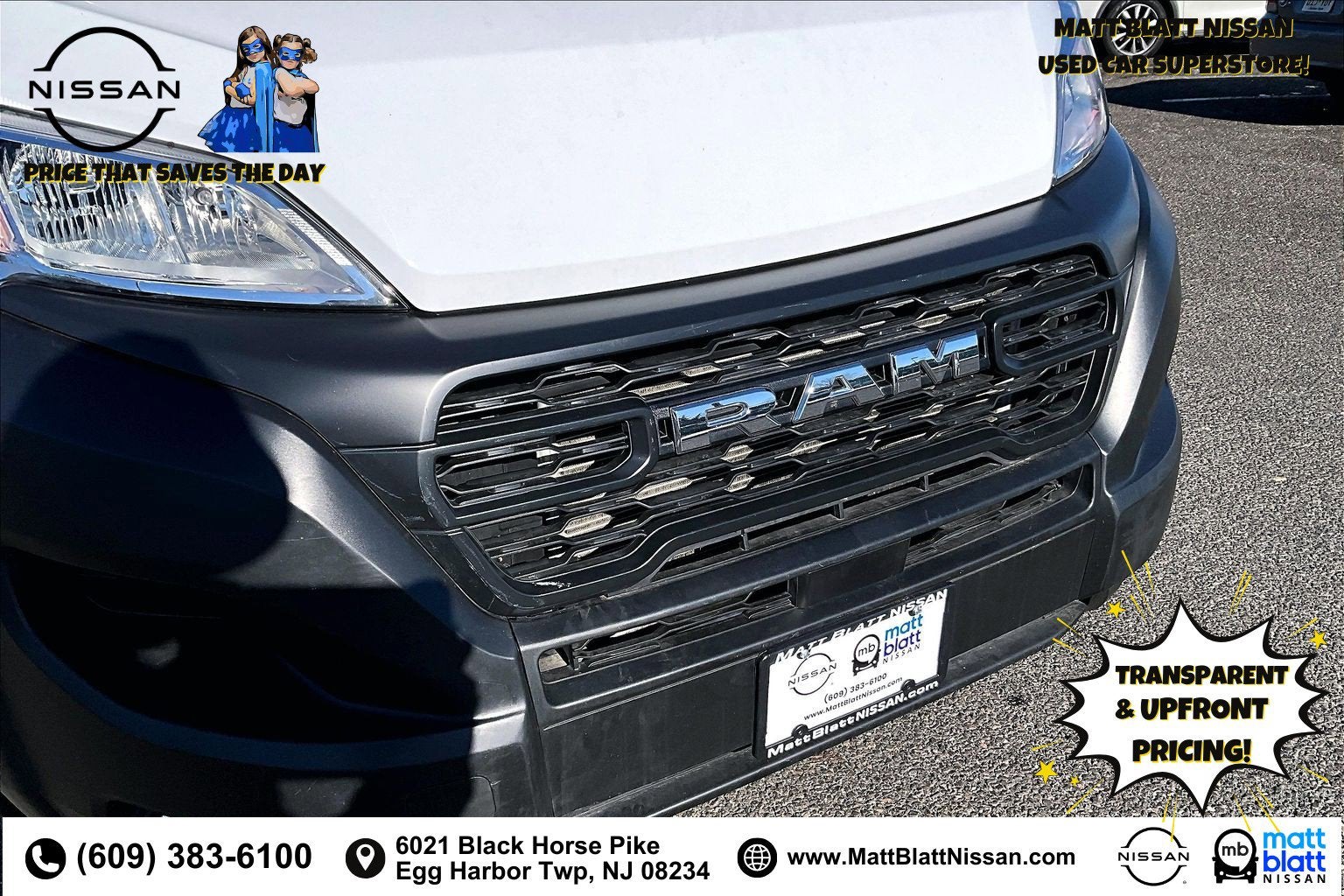 2025 RAM ProMaster Cargo Van Tradesman