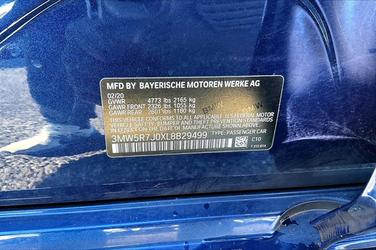 2020 BMW 3 Series 330i xDrive