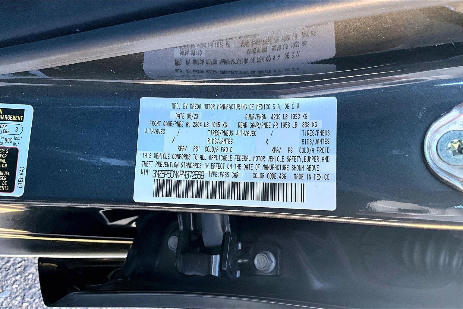 2023 Mazda Mazda3 Sedan 2.5 S Premium