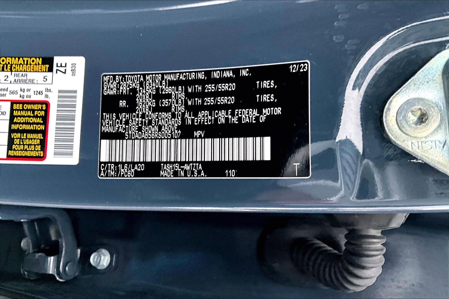 2024 Toyota Grand Highlander Hybrid MAX Platinum