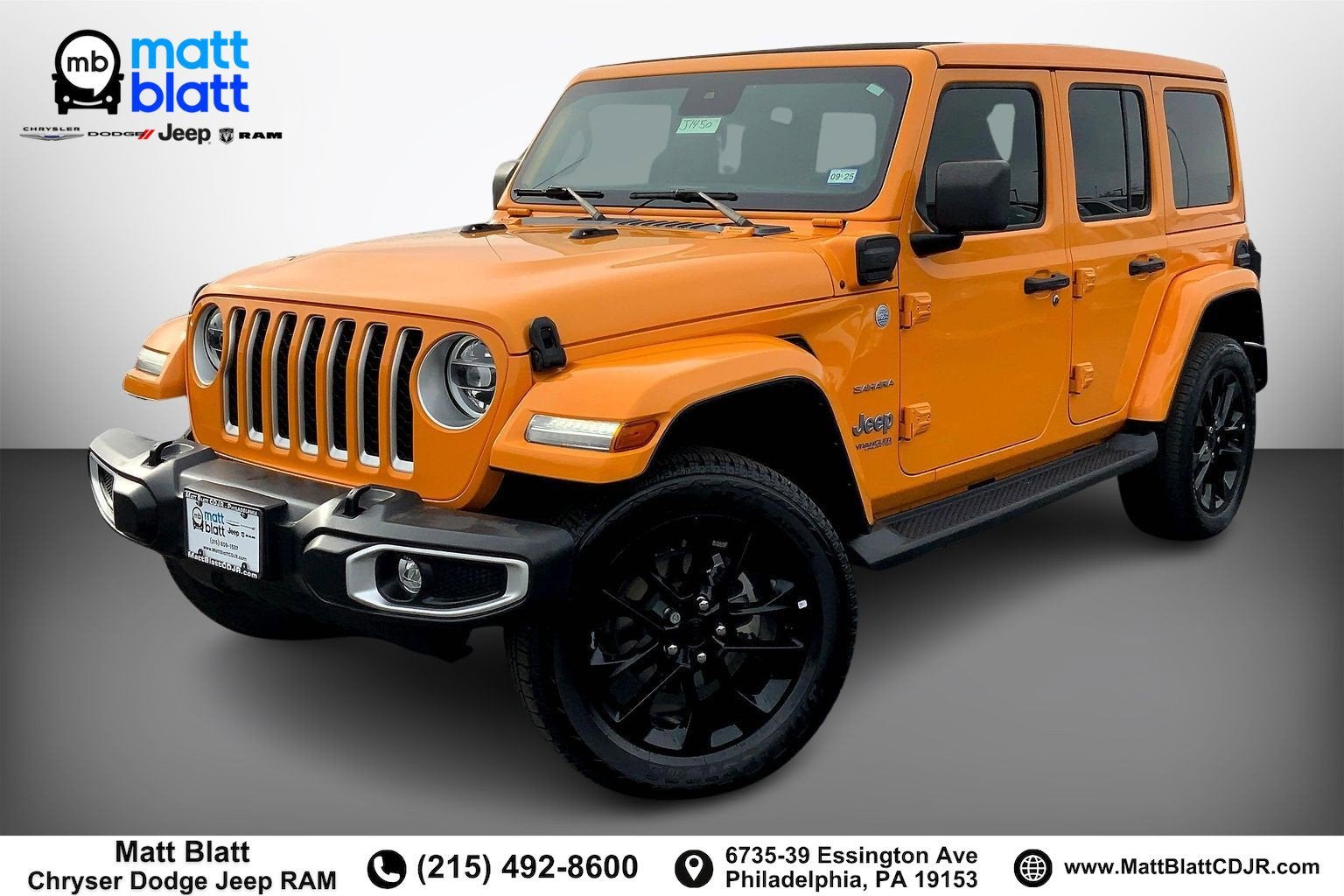 2021 Jeep Wrangler 4xe Unlimited Sahara 4x4