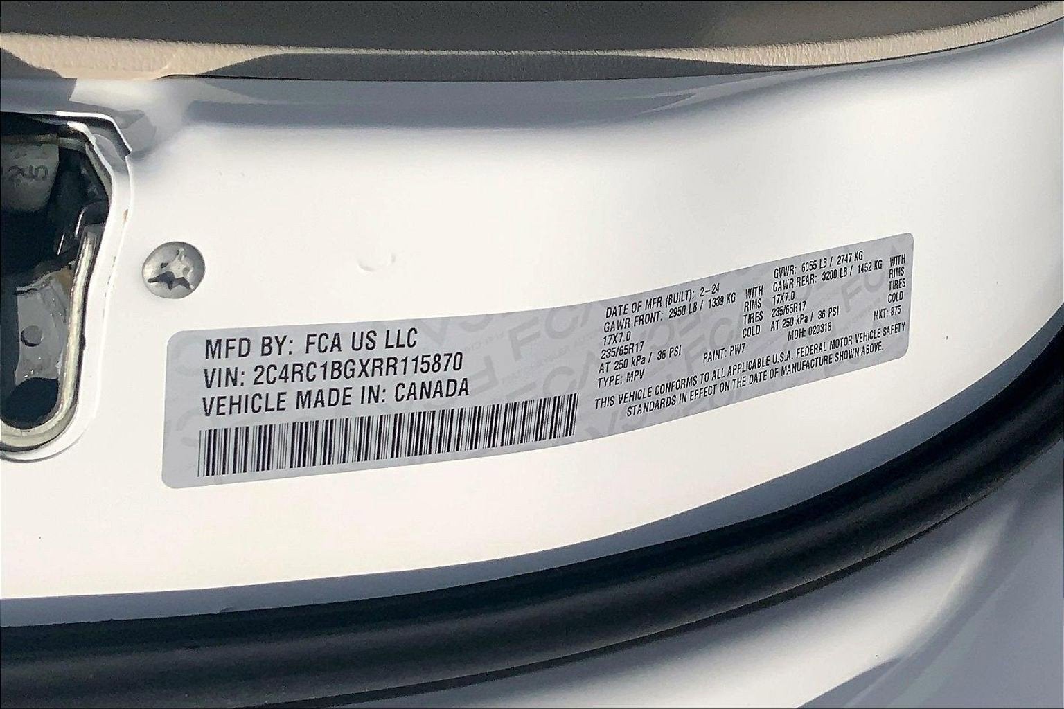 2024 Chrysler Pacifica Touring L