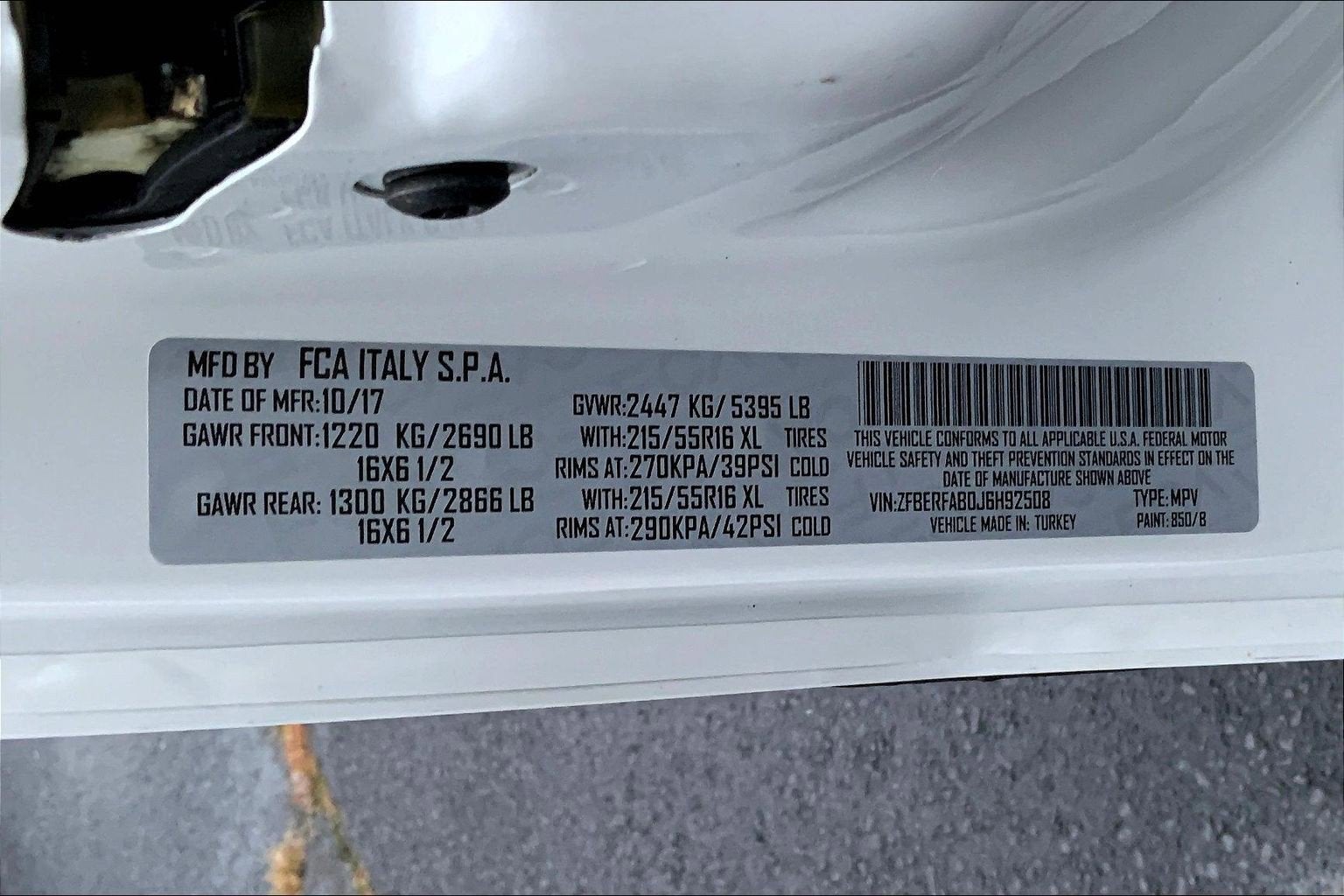 2018 RAM ProMaster City Cargo Van Tradesman Cargo Van