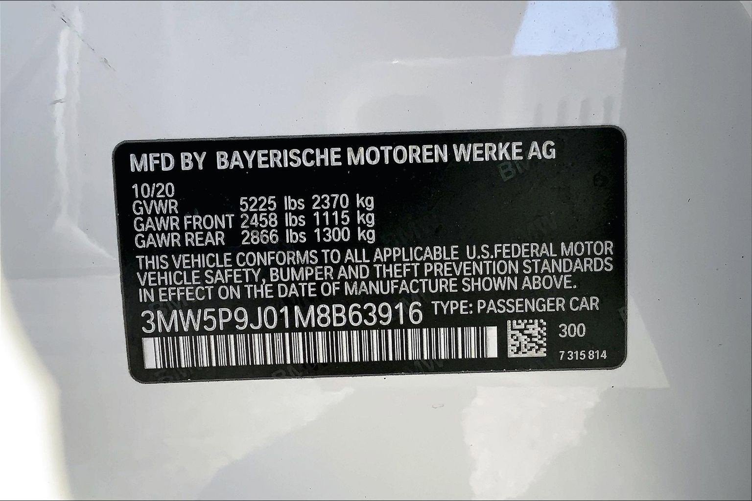2021 BMW 3 Series 330e xDrive