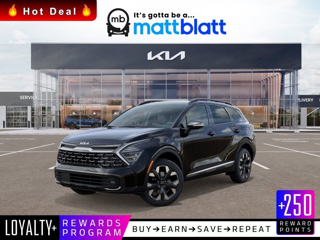 2025 Kia Sportage Plug-In Hybrid X-Line Prestige