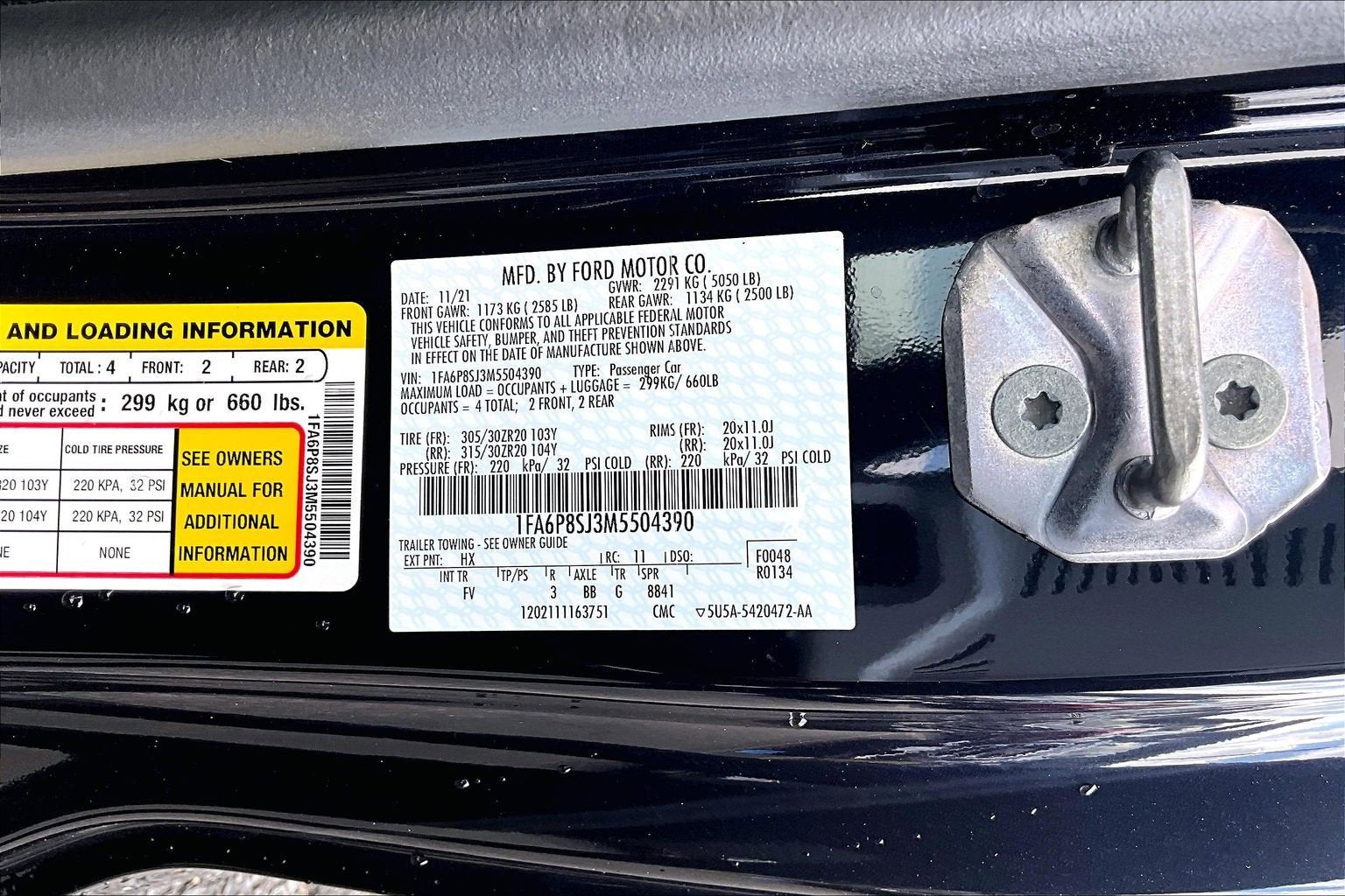 2021 Ford Mustang Shelby GT500