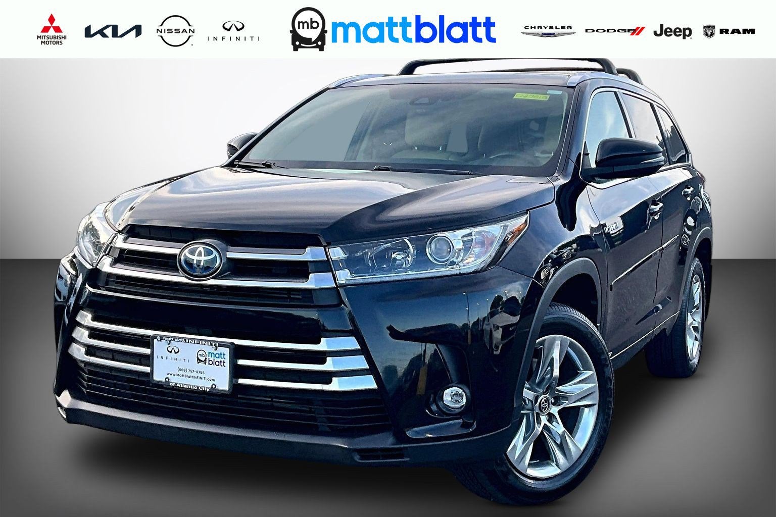 2019 Toyota Highlander Hybrid Limited Platinum