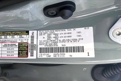 2025 Toyota Tundra 4WD Platinum Hybrid