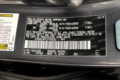 2020 Toyota 4Runner Limited