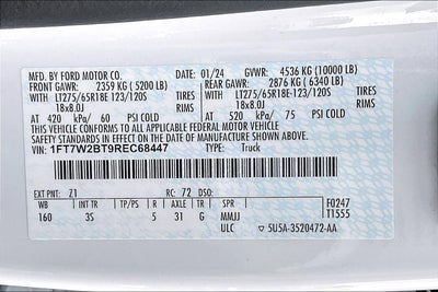 2024 Ford Super Duty F-250 SRW XLT