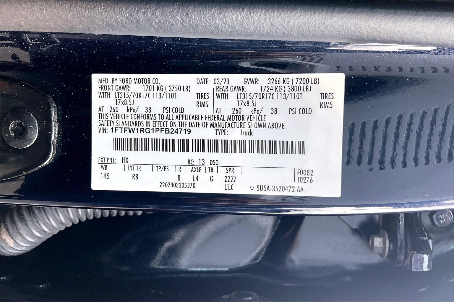 2023 Ford F-150 Raptor