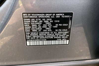 2024 Volkswagen Atlas Cross Sport 2.0T SE w/Technology