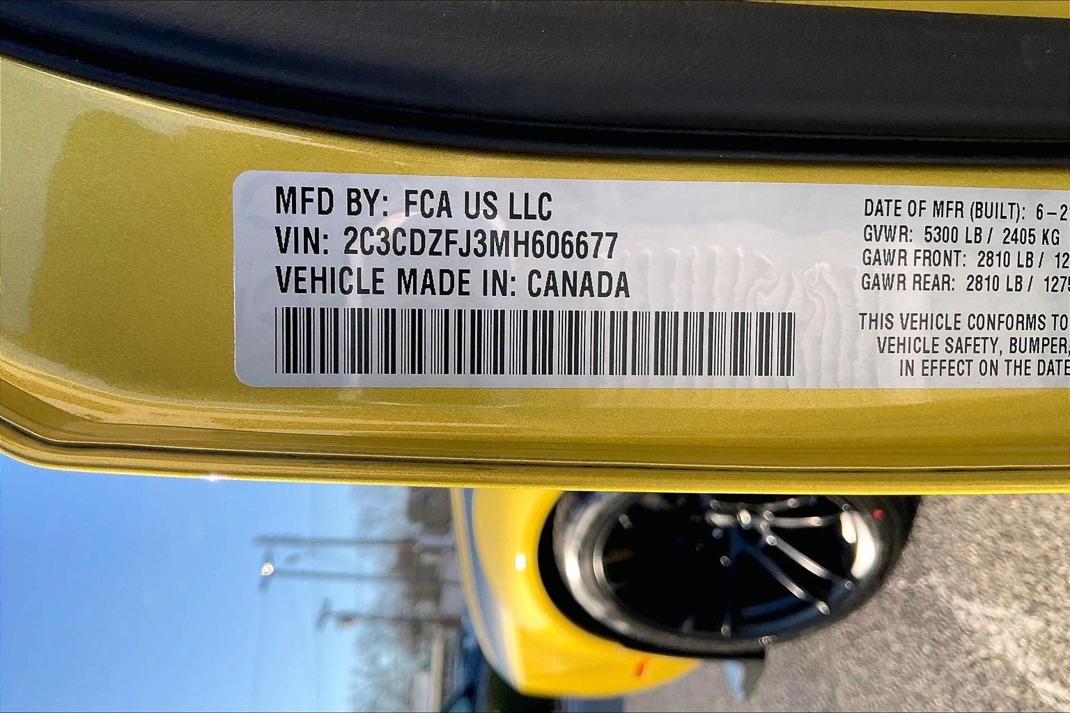 2021 Dodge Challenger R/T Scat Pack Widebody