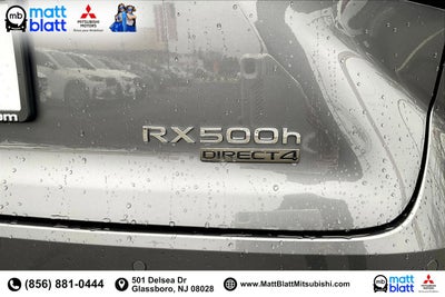 2023 Lexus RX RX 500h F SPORT Performance