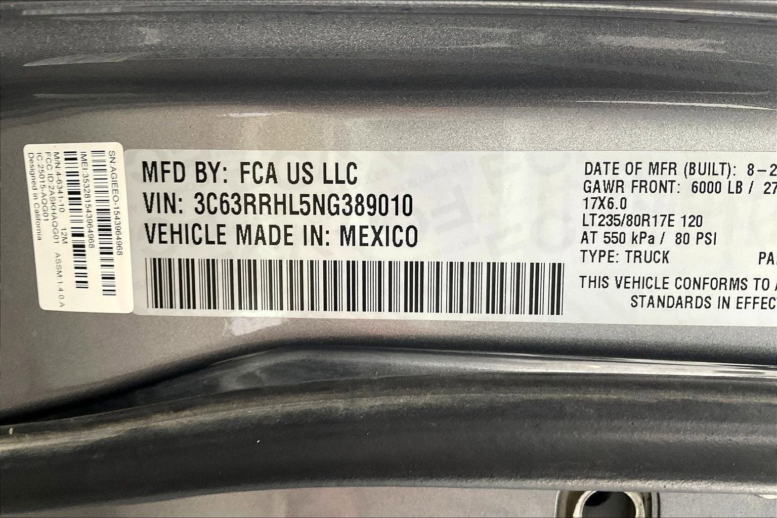 2022 RAM 3500 Big Horn