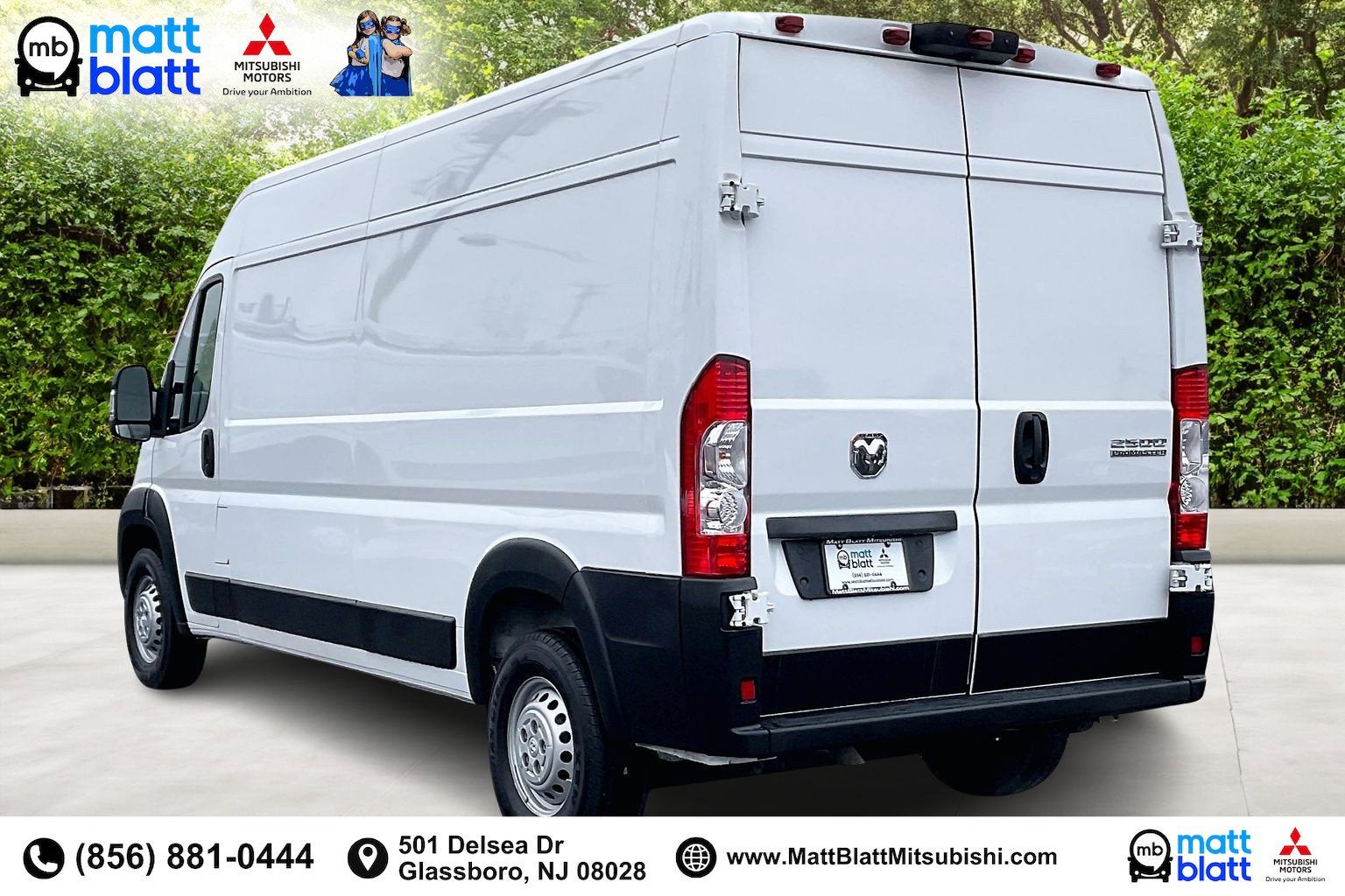 2025 RAM ProMaster Cargo Van Tradesman