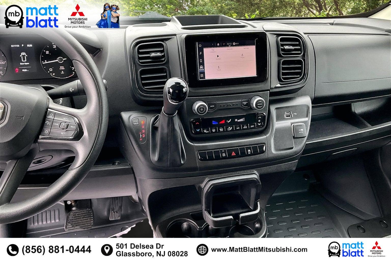 2025 RAM ProMaster Cargo Van Tradesman