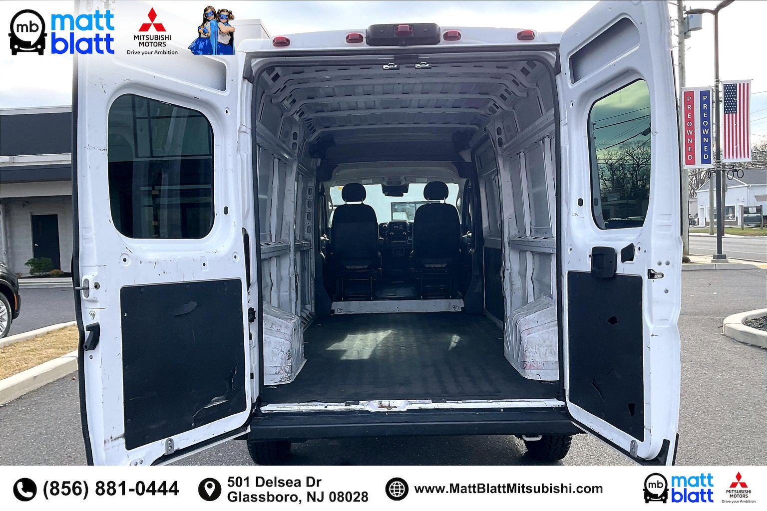 2023 RAM ProMaster Cargo Van High Roof