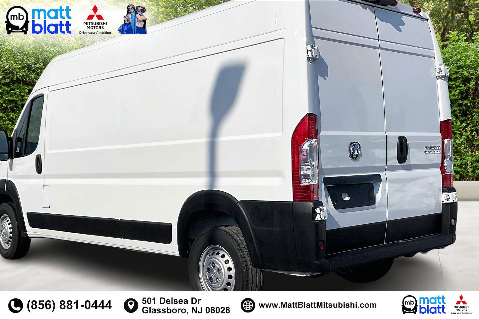 2025 RAM ProMaster Cargo Van Tradesman