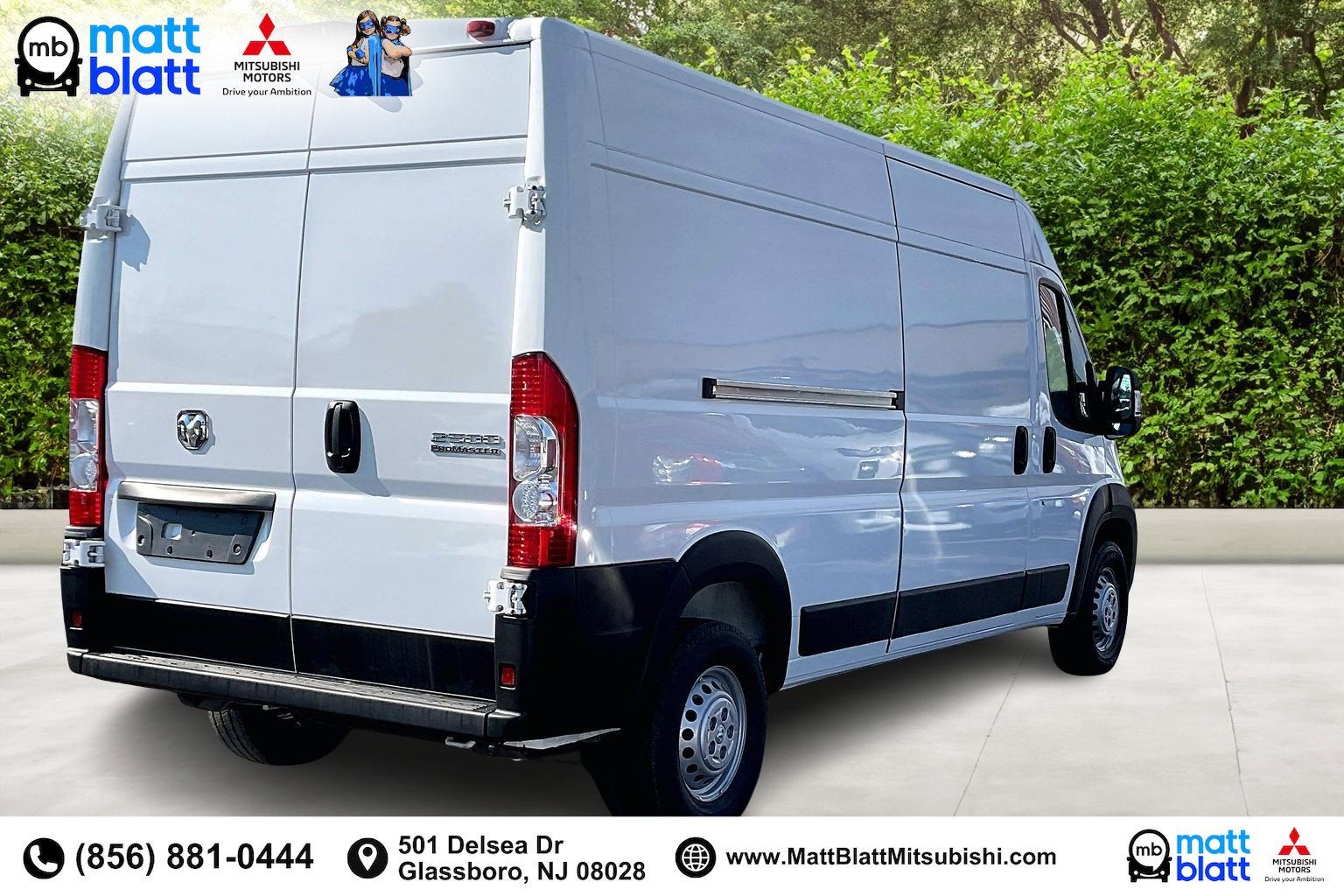 2025 RAM ProMaster Cargo Van Tradesman