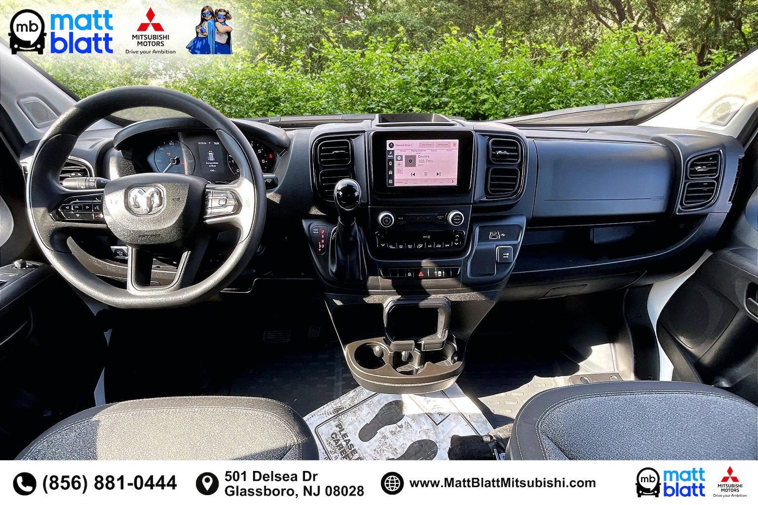 2025 RAM ProMaster Cargo Van Tradesman