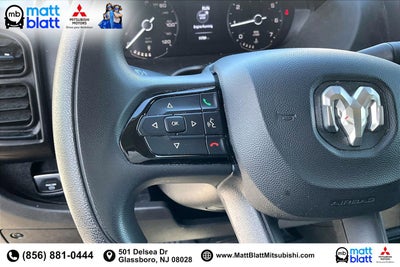 2025 RAM ProMaster Cargo Van Tradesman
