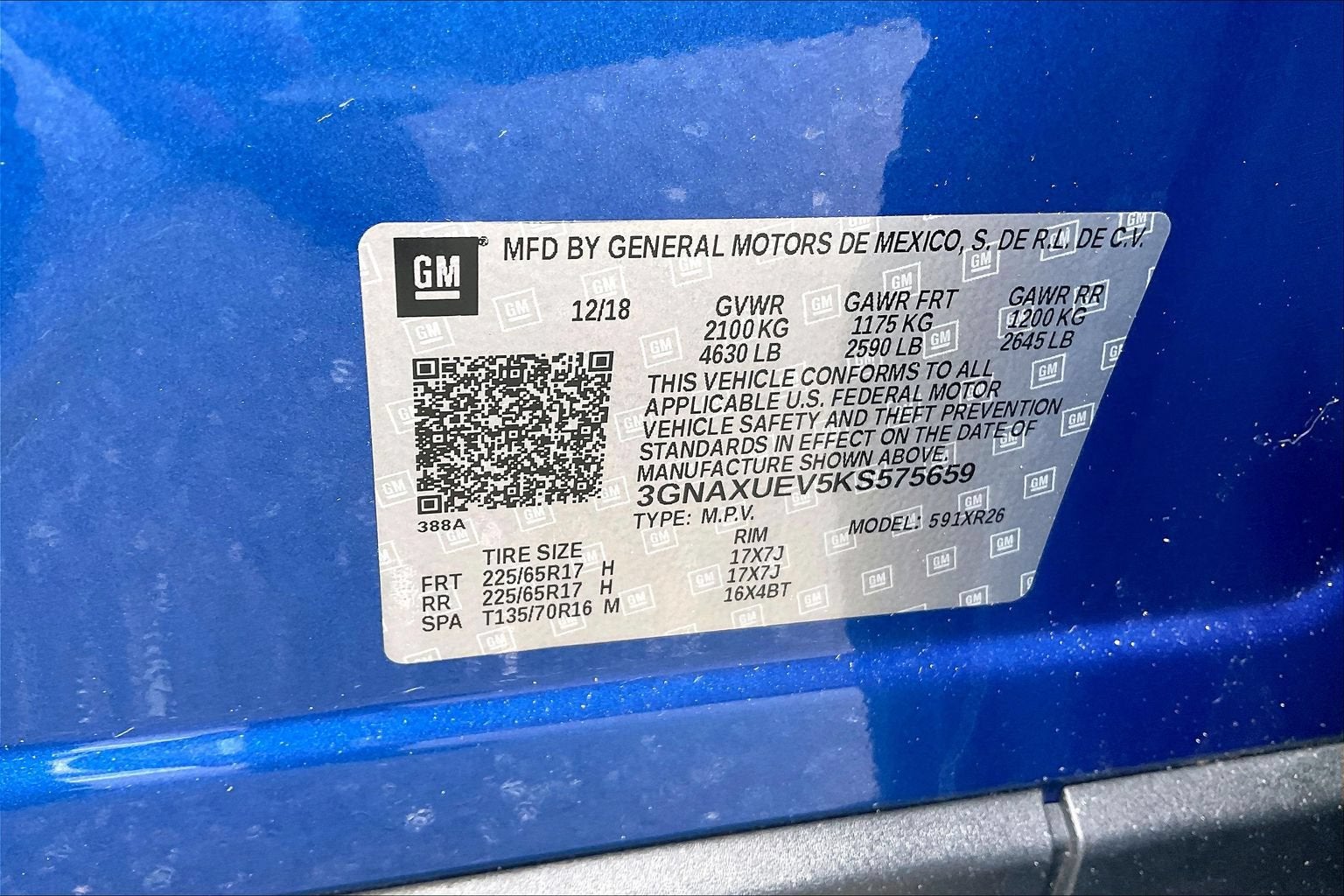 2019 Chevrolet Equinox LT