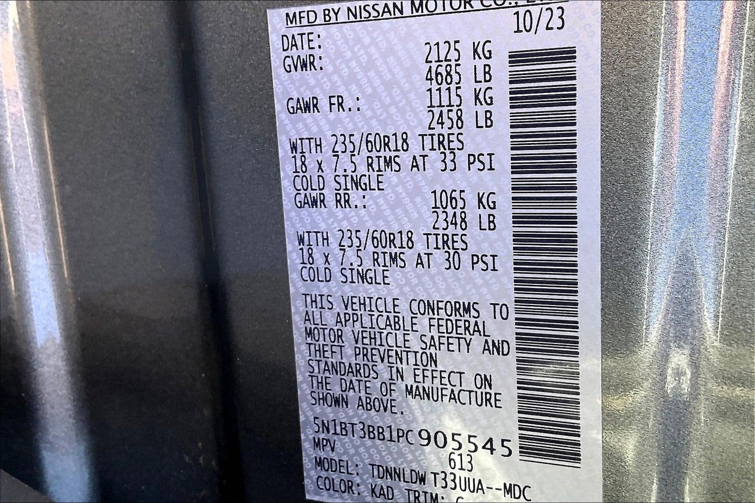 2023 Nissan Rogue SV