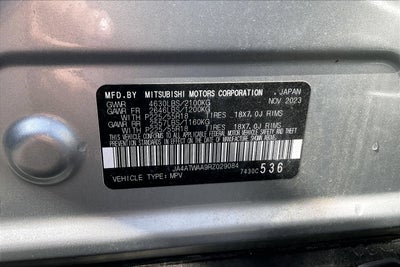 2024 Mitsubishi Eclipse Cross SE