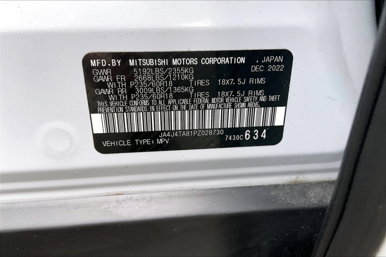 2023 Mitsubishi Outlander ES