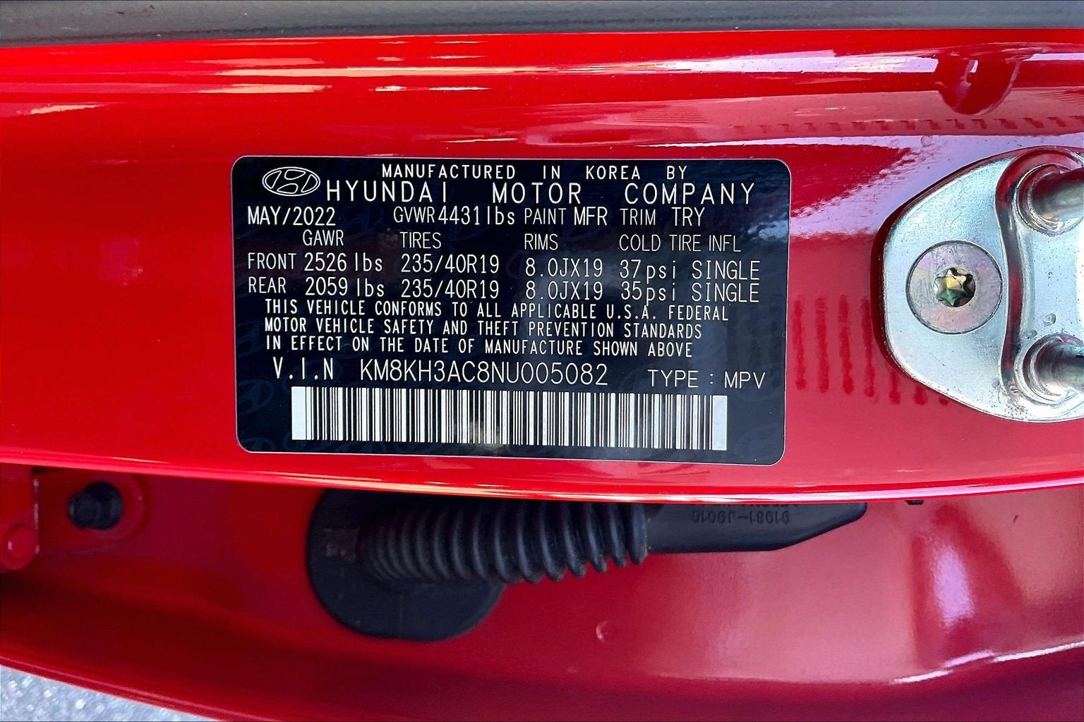 2022 Hyundai Kona N N