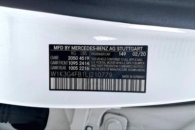2020 Mercedes-Benz A-Class A 220