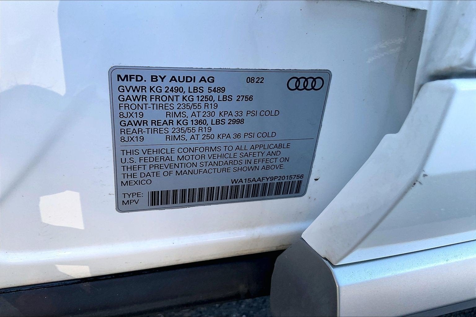 2023 Audi Q5 Sportback S line Premium Plus