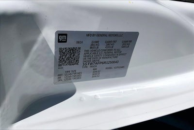 2024 GMC Savana Cargo Van 2500