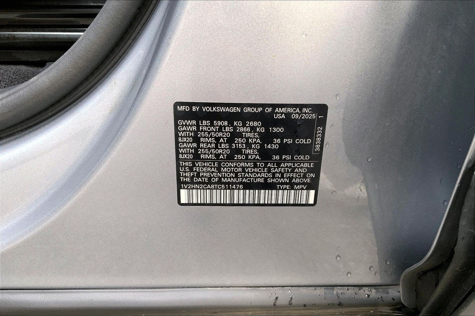 2026 Volkswagen Atlas 2.0T SE w/Technology