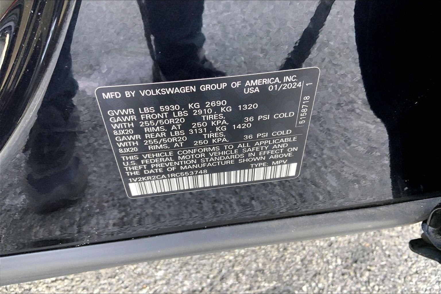 2024 Volkswagen Atlas 2.0T SE w/Technology