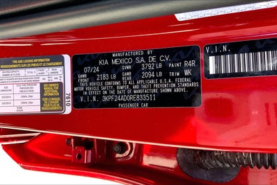 2024 Kia Forte LXS