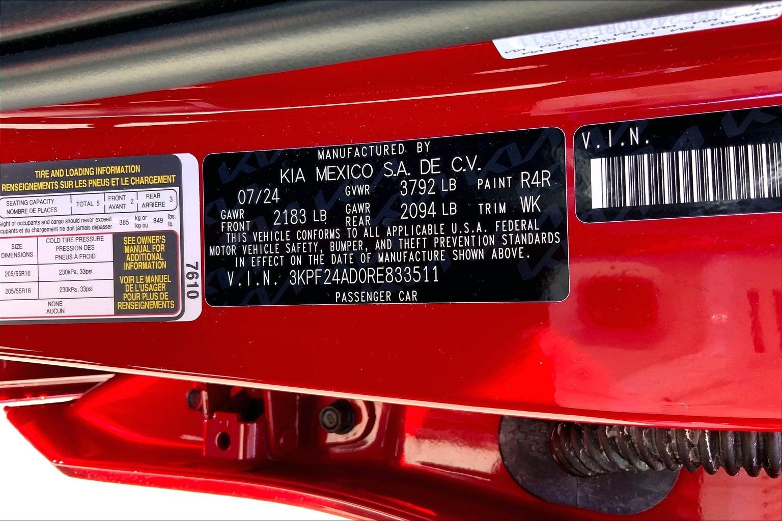 2024 Kia Forte LXS