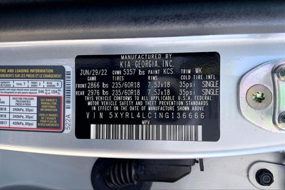 2022 Kia Sorento S