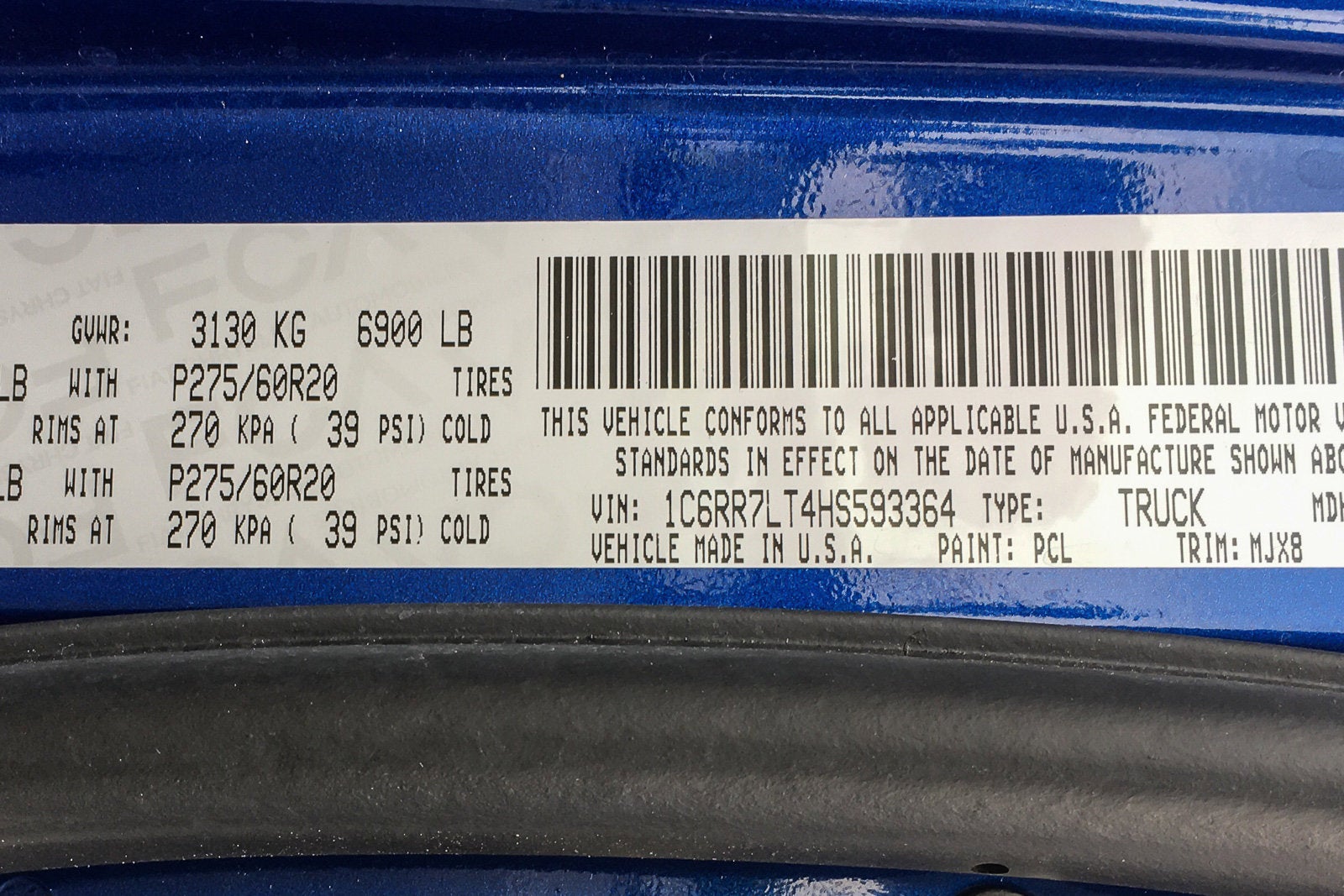 2017 RAM 1500 Big Horn