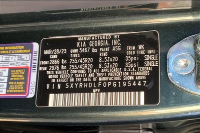 2023 Kia Sorento X-Line EX