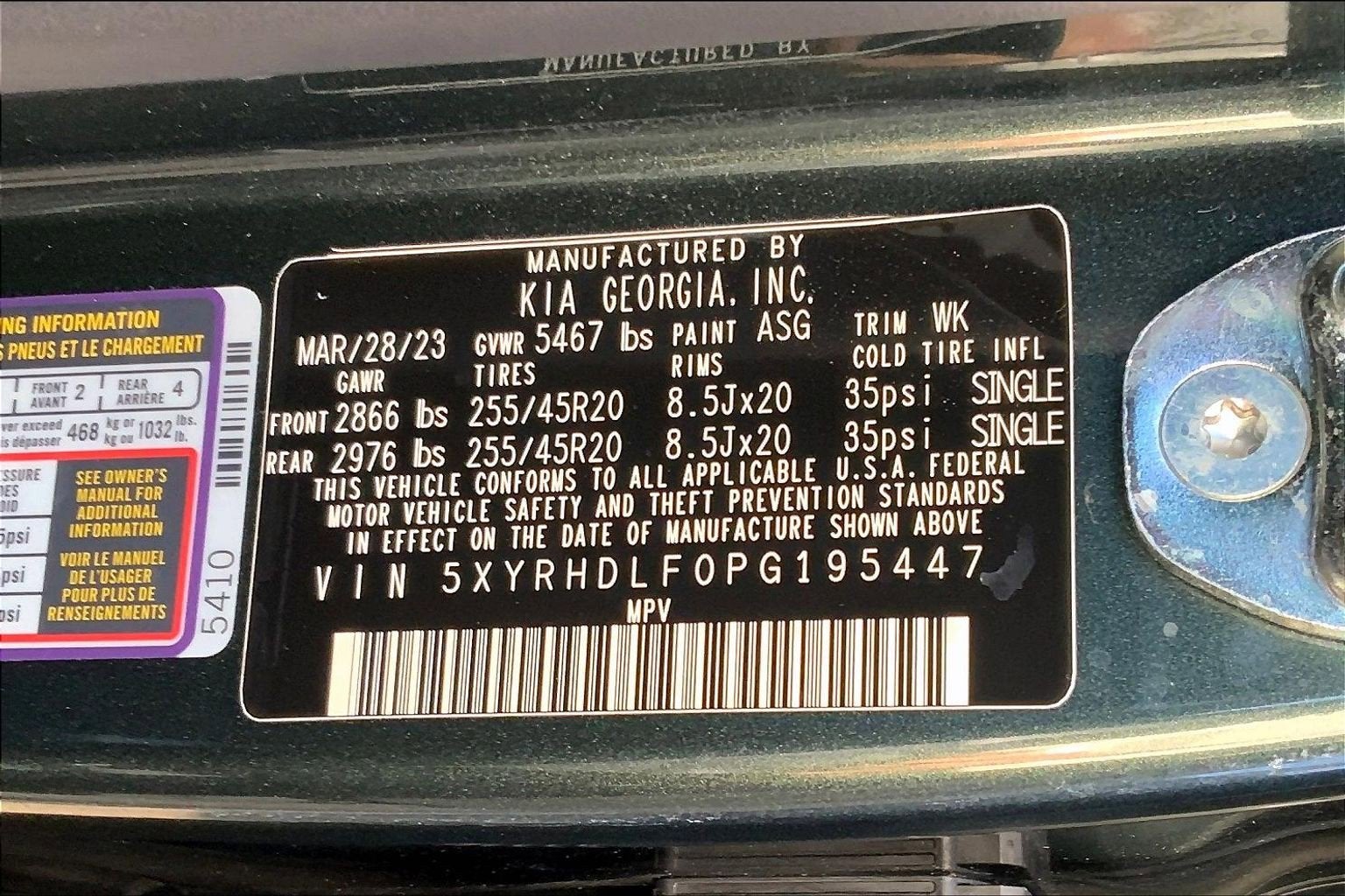 2023 Kia Sorento X-Line EX